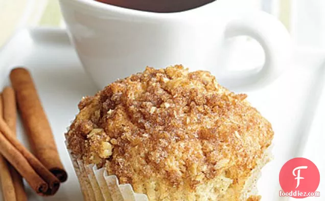 Cinnamon-Raisin Muffins with Streusel Topping