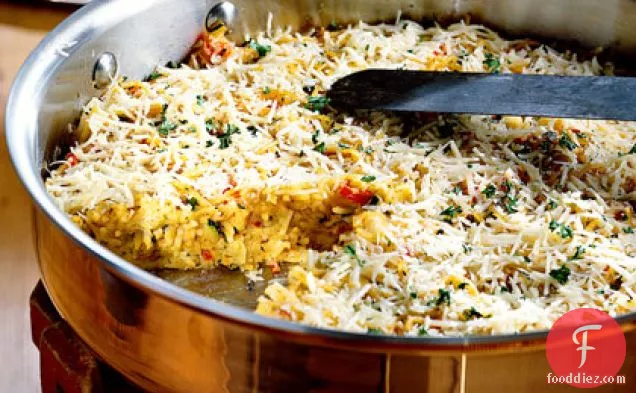 Vegetable-Pasta Oven Omelet
