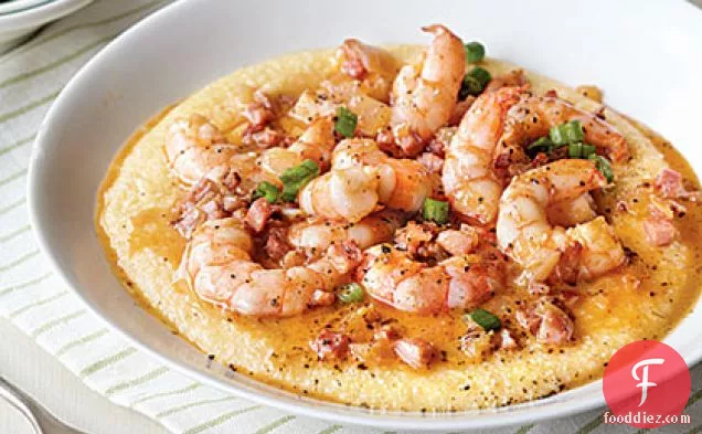 Cajun-Style Shrimp and Grits