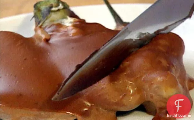 Baked Aubergines in Chocolate