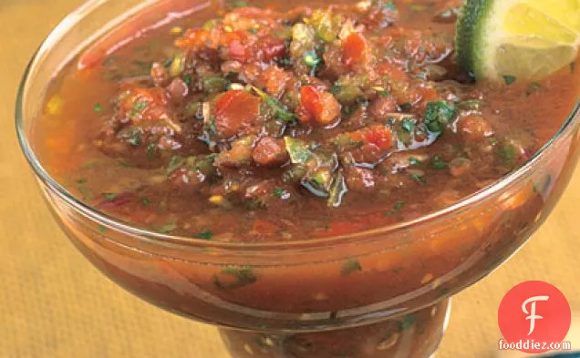 Chilled Mexican-Style Salsa Soup