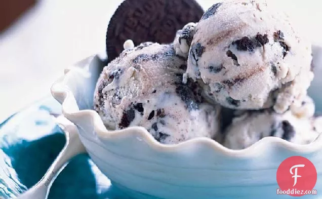 कुकीज़ और क्रीम आइसक्रीम