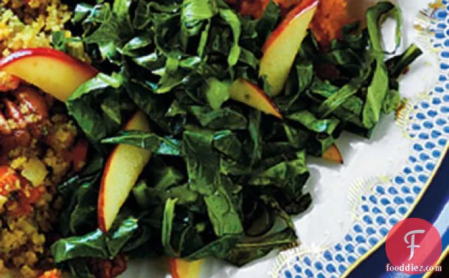 Fried Collards and Apples