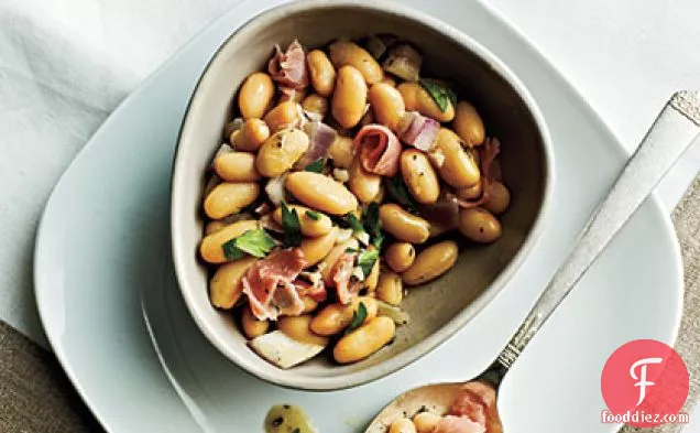 White Beans with Prosciutto