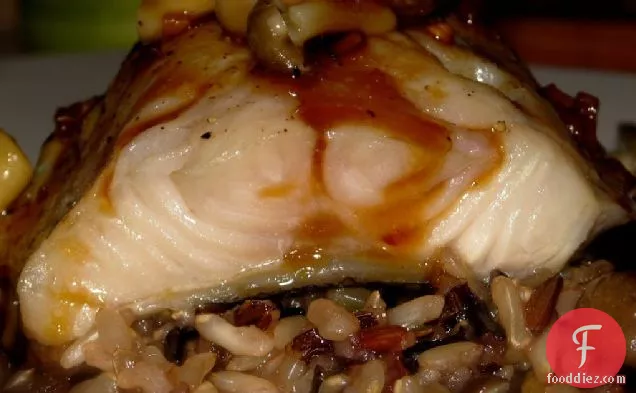 Simple Suppers: Black Cod with Mushrooms & Miso Sauce