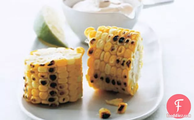 Roasted Corn with Chipotle Mayonnaise