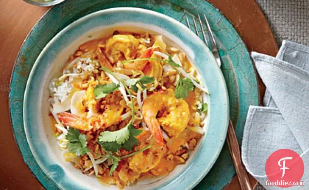 Curried Shrimp with Peanuts