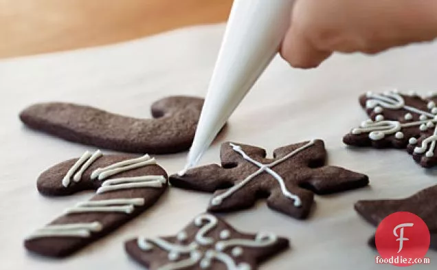 चॉकलेट रोल-आउट कुकीज़
