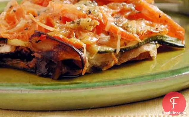 Eggplant and Tomato Gratin