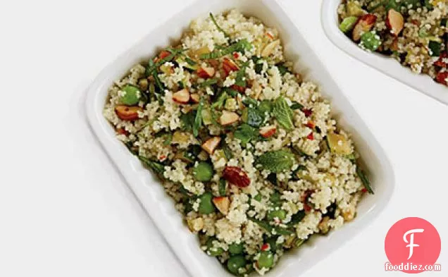 Couscous Salad with Zucchini and Roasted Almonds
