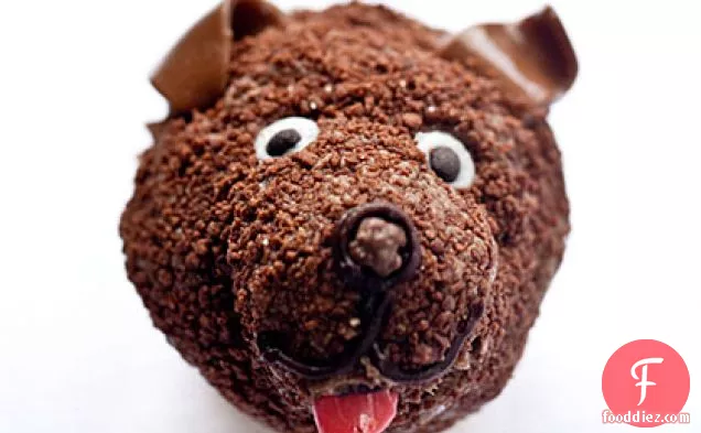 Brown Dog Cupcakes