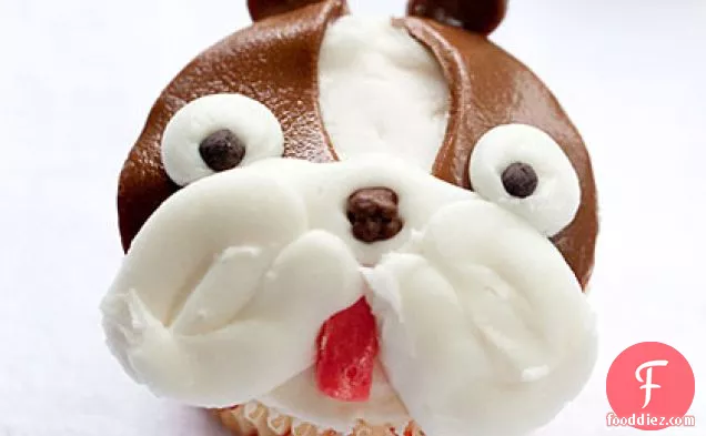 Boston Terrier Cupcakes