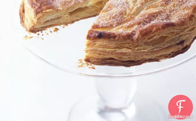 Puff Pastry Tart Filled with Almond Cream