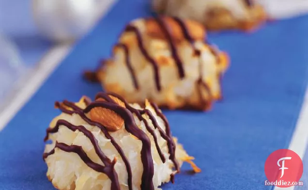 Chocolate-and-Almond Macaroons
