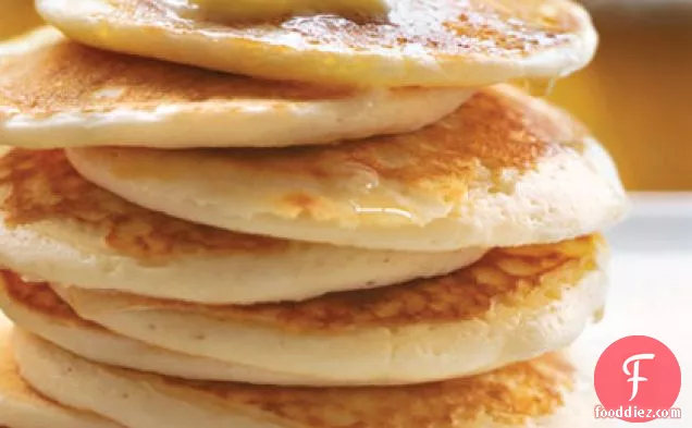 Buttermilk-Pear Pancakes