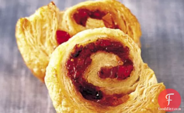 Puff Pastry Pinwheels with Candied Fruit