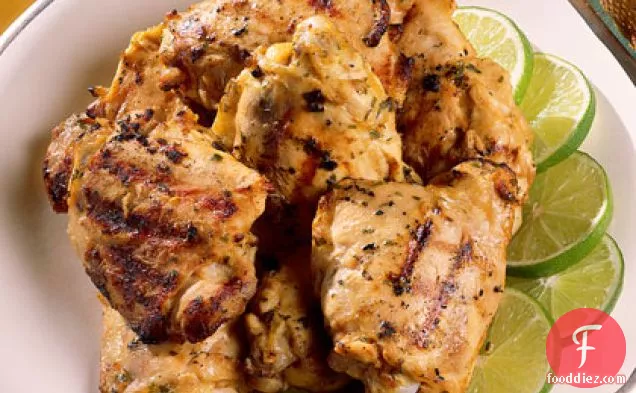 Grilled Tarragon-Dijon Thighs