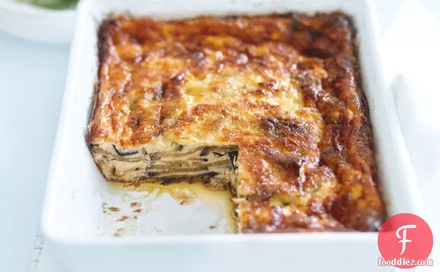 Eggplant Ricotta And Parmesan Bake