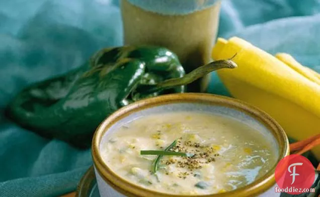 Corn-and-Poblano Chowder