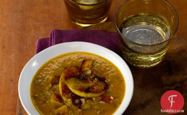 Spiced Apple and Butternut Squash Soup