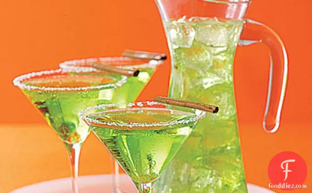 Sour-Apple Spritzers