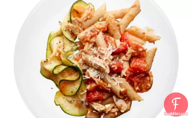 Penne with Tuna and Fresh Tomato Sauce