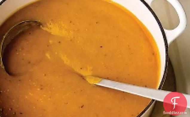 भुना हुआ कद्दू का सूप