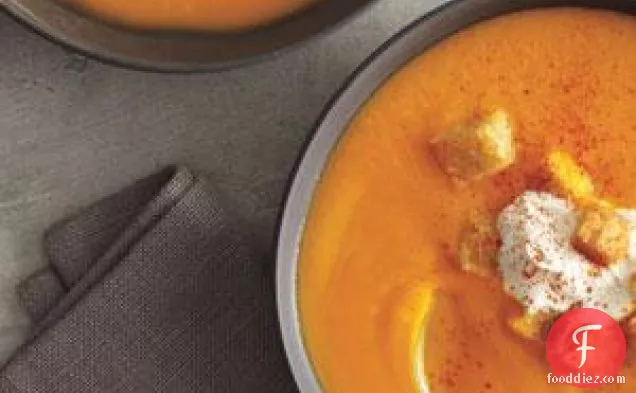 मलाईदार कद्दू का सूप