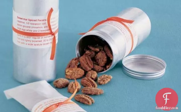 मीठा-गर्म मसालेदार पेकान