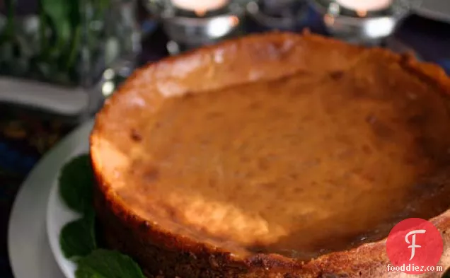 Gluten-free Vegan Pumpkin Cheesecake Recipe