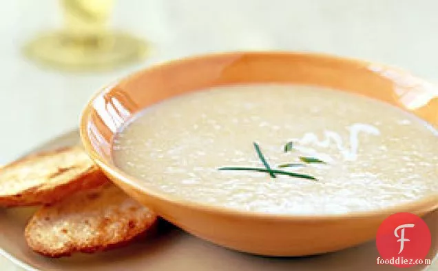 ठंडा मकई और छाछ का सूप