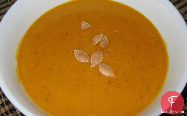थाई कद्दू का सूप