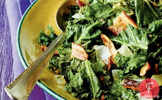 Wilted Kale with Bacon
