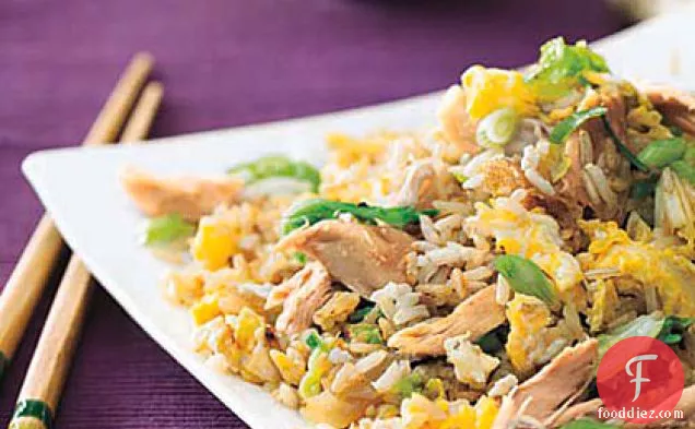 Chicken-and-Cabbage Fried Rice