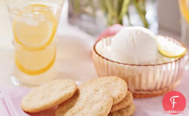 Lemon-Cornmeal Cookies