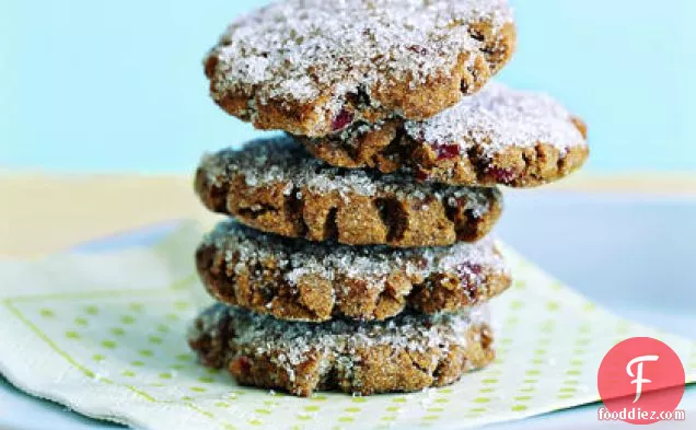 Cranberry Gingerbread Cookies