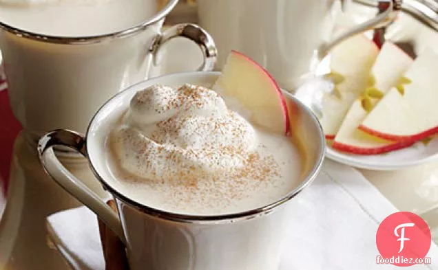 Hot Cider Nog