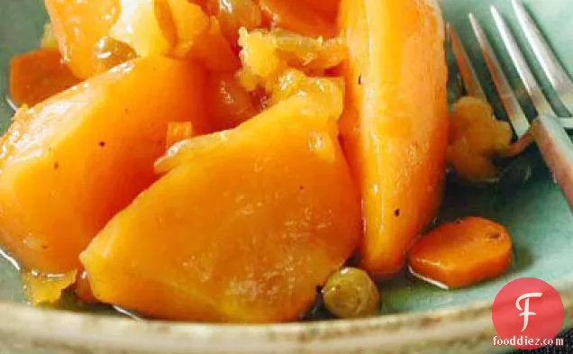 Sweet Potato and Carrot Tzimmes