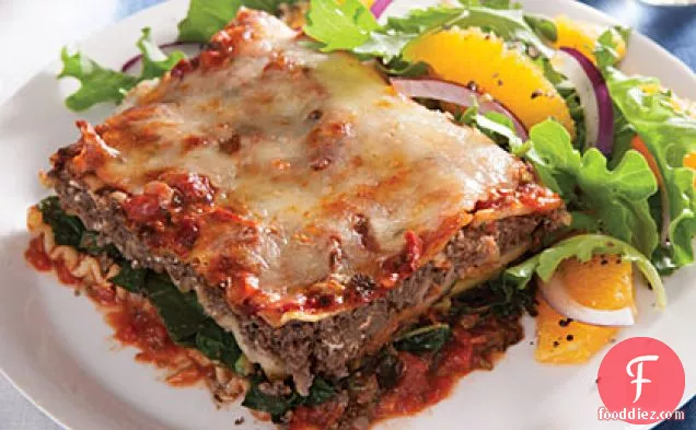 Kale and Mushroom Lasagna