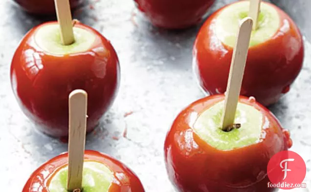 Shiny Red Candy Apples