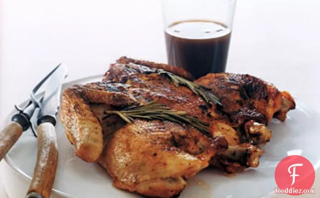 Chicken with Black-Pepper Maple Sauce