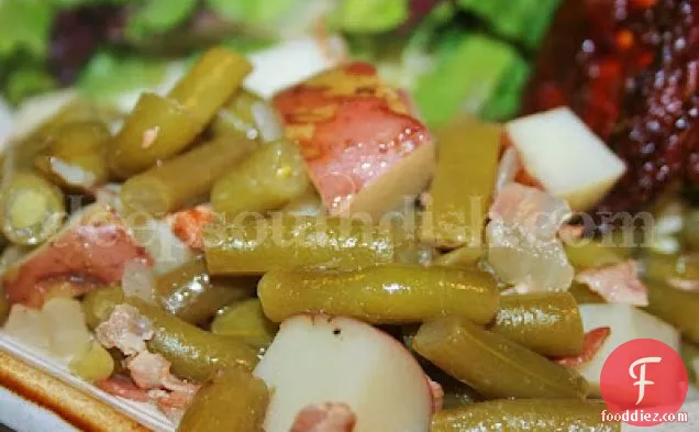 Southern Style Green Beans with New Potatoes