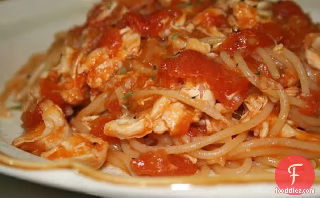 Grandma Mac's Homemade Chicken Spaghetti