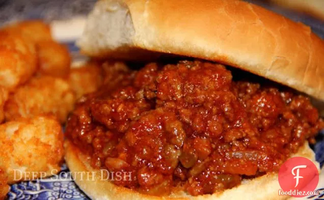 Homemade Sloppy Joes