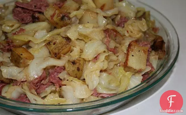 Corned Beef and Cabbage Hash