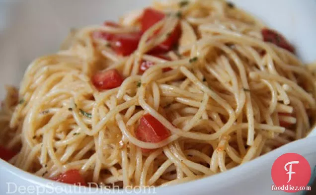 Cold Vermicelli Spaghetti Salad