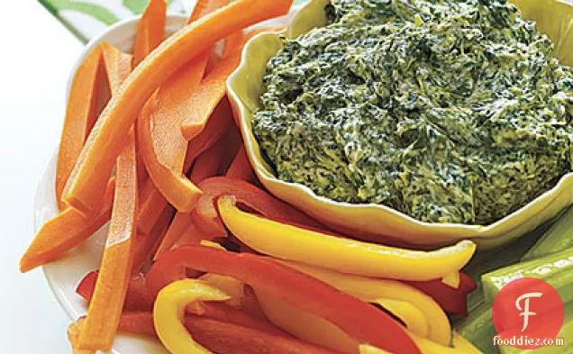 Spinach Dip with Crudités