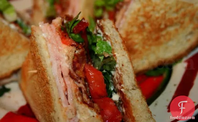 Classic Turkey Club Sandwich
