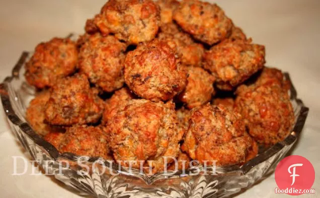 Old Fashioned Sausage Cheese Balls