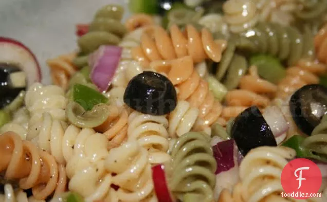 Tri-Color Italian Rotini Pasta Salad